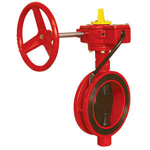 شیر پروانه‌ای سیگنال‌دار UL/FM آتش‌نشانیعضو اصلی زون اسمبلی